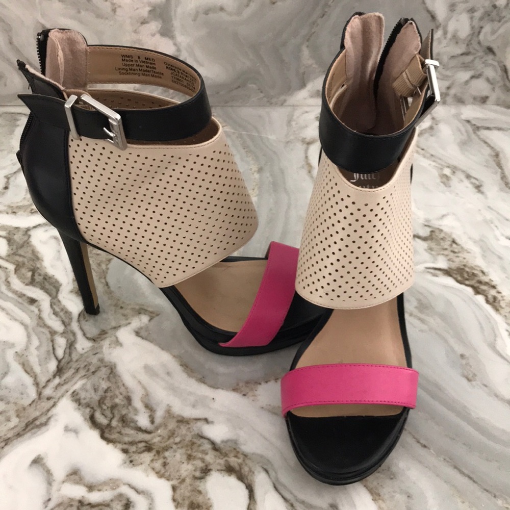 Juicy Couture platform heels size 8